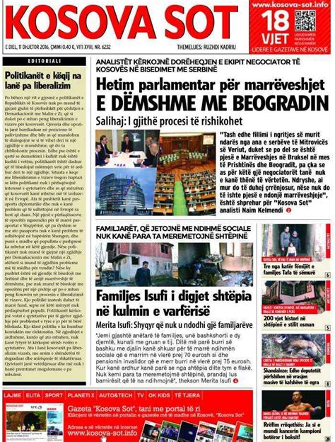 kosova sot gazeta online